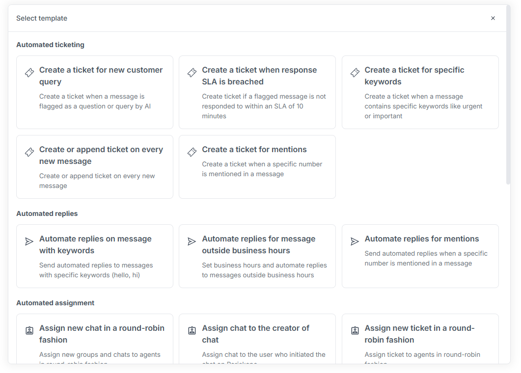 CRM Mobile View